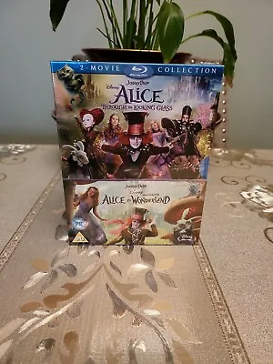 £6.79 • Buy Alice In Wonderland / Alice Through The Looking Glass (NEW SEALED Blu-ray)