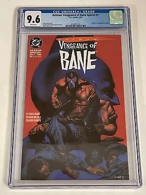 Batman Vengeance Of Bane Special #1 DC Comics 1993 Origin 1st Appearance CGC 9.6 • $20.50