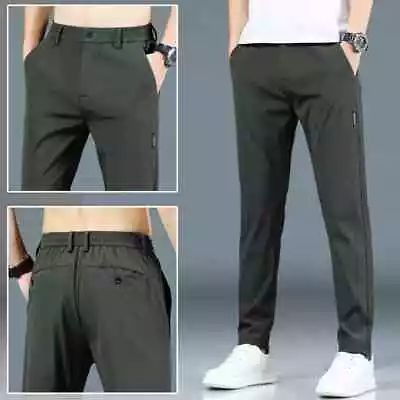 2024  NEW Spring And Autumn Men's High Elastic Casual Pants • $36.66