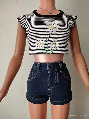 Two Pieces Denim Outfit For My Size 36 /38  Barbie • $17.99