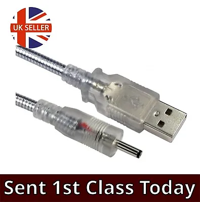 Single DC 5V Power Jack To USB Cable Universal Jack Plug Lead Adapter 30cm 5V • £5.49