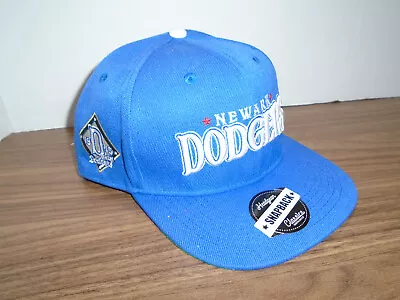 Newark Dodgers Blue Snap Back Hat Puff 3d Logo Brand New Mlb • $28.95