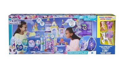 New My Little Pony: The Movie Canterlot & Seaquestria Castle W/ Light-Up Tower • $179