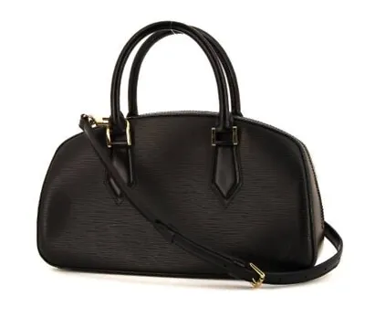 JASMIN LOUIS VUITTON Black Epi Handbag W/ Shoulder Crossbody Strap! EXCELLENT!!! • $895