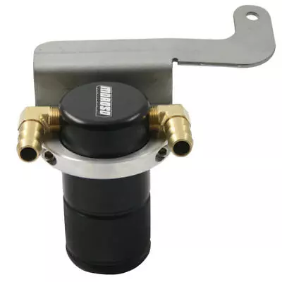 Moroso Engine Oil Separator 85605; Small Body Black For 2011-Up Ford Mustang GT • $208.36