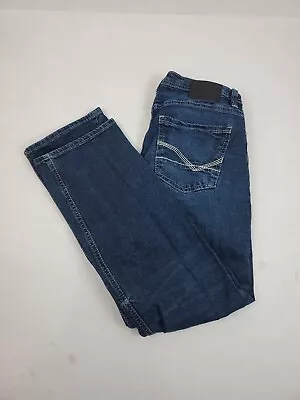 Reclaim Regular Straight Men's Denim Blue Jeans Size 29x30 Dark Wash  (W29xL29) • $9