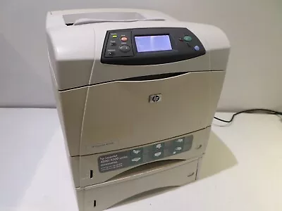HP LaserJet 4350N Q5407A Network Workgroup Laser Printer W/ Extra Paper Tray • $160