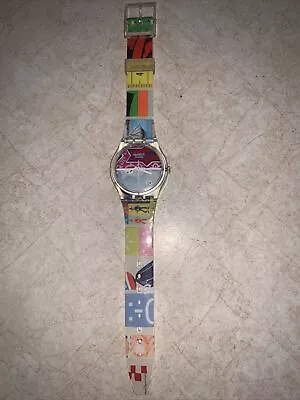 VTG Swatch Watch Multi Colored • $7.50