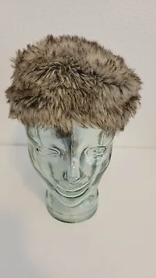 FAKE Raccoon Tail HAT Faux Fur | Soft Fabric Costume Cap • $15