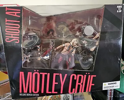 MCFARLENE Toys Motley Crue Shout At The Devil Box Set *COMPLETE* *NEW* *SEALED* • $350