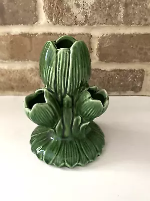 CAMARK Art Pottery Vintage Tulip Vase Embossed USA • $39.95