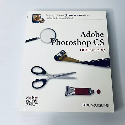 Adobe Photoshop CS One-on-one By Deke McClelland With DVD-Rom Training Images PB • $79.90