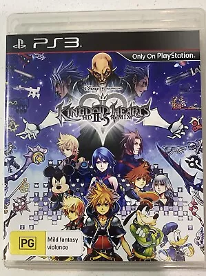 Kingdom Hearts HD 2.5 Remix - PS3 PlayStation 3 - PAL Format - VGC • $15