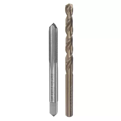 M6.5 X 0.5 H2 Straight Flute Tap 6mm Drill Bit High Speed Steel Tap & Bit Set • £9.19