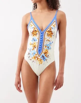 BNWT Zimmermann Halcyon Button Plunge Size 0 • $300