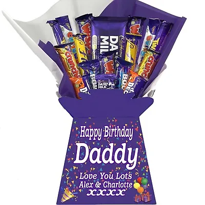 Personalised Chocolate Bouquet -  CADBURYS MIX • £29.99