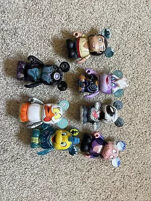 Little Mermaid Vinylmation Figurine Set With Chaser Eels Ursula Flounder Flotsom • $150