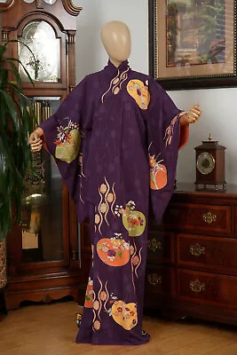 Dear Vanilla Japanese Kimono Women's Robe Gown Authentic Made In Japan Vintage • $53