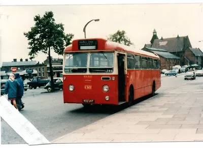 £0.75 • Buy P.m.t. (potteries)  A E C Reliance Registration  Number 932 Uvt Bus Photograph