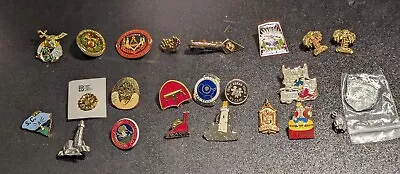 Lapels Pins Masonic Shriner Vintage Jewelry Lighthouse Mixed Lot  • $10