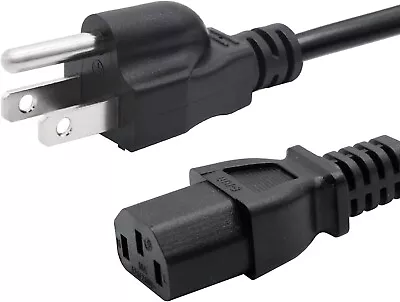 Lot Of 20 Computer PC Monitor TV & More 3 Prong Power Cord Cable IEC320 18AWG • $24.49