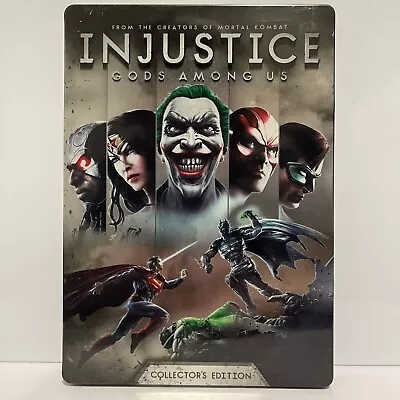 Injustice: Gods Among Us (Steelbook) *Good Condition* *Complete* Xbox 360 • $11.45
