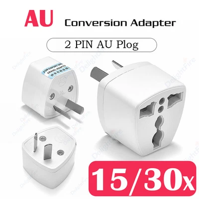 $6.64 • Buy 15/30x Australia Universal Power Plug Adapter Outlet Converter UK/US/EU/CN To AU