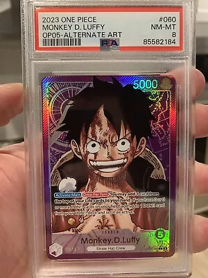 Monkey D Luffy OP05-060 ALT ART - One Piece TCG Awakening Of The New Era ENGLISH • $80