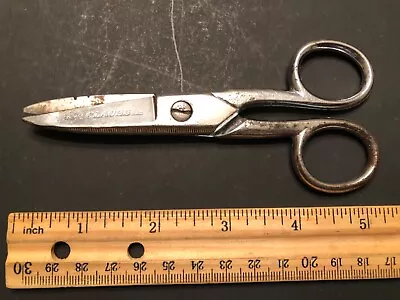 Vintage CLAUSS Scissors 925 USA Electrician Lineman • $12