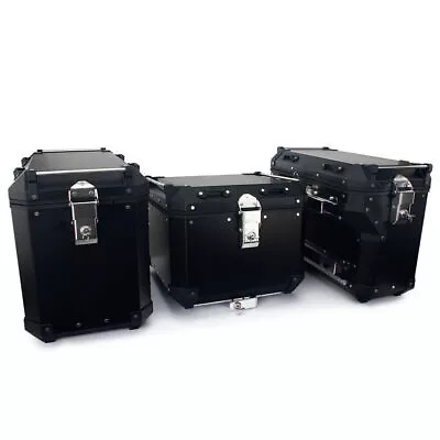 160L Luggage Pannier Cases For Adventure 1090 16-19 Aluminum Top Side Box Black • $999.85