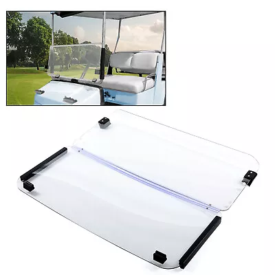 For 1985-1995 Yamaha G2 / G9 Models Clear Folding Golf Cart Windshield • $105