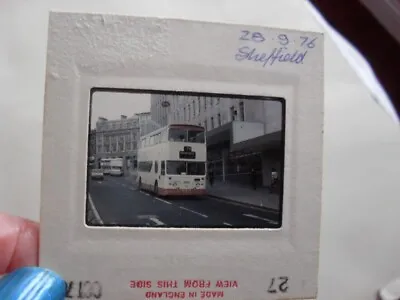 £1.25 • Buy Photo Slide - Sheffield - Bus - 1976   - Transport - Car - Yorkshire