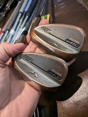 Right Mizuno T22 Denim Copper Wedge Set.5458.n.s Pro Tour 115 Extra Stiff • $99.99