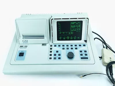 Grason-Stadler GSI 33 Middle Ear Analyzer Clinical Audiometer Hearing Tester • $269