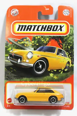 Matchbox 1/64 1971 MGB GT Coupe Diecast Model Car NEW IN PACKAGE • $11.97