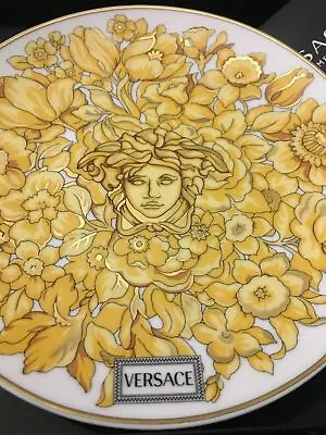 Versace Plate Dessert Salad Medusa Prestige Gift Rosenthal New In Box Sale • $96