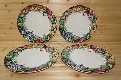 Sakura Vitromaster Rain Forest (4) Dinner Plates 10 5/8  NEW  (G35) • $38.88