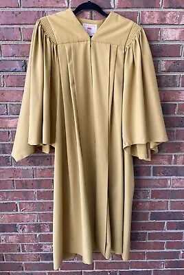 VINTAGE Gold Yellow Murphy's Robes Clergy Religious Choir Robe Made In USA • $34