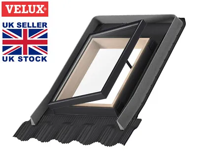 VELUX VLT Access Roof Window 45 X 73cm Loft Rooflight Skylight Flashing Included • £139