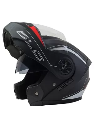 Motorcycle Modular Double Visor Flip Up Helmets Full Face • $69.99