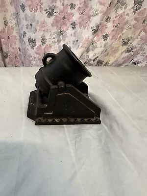 Cast Iron Miniature Mortor Cannon Replica • $25