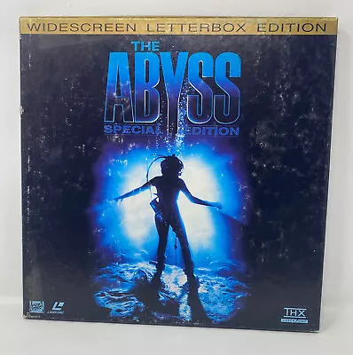 The Abyss Special Edition Widescreen LetterBox LaserDisc 3 Disc Set 1988-85 • $9.99