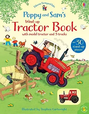 Poppy And Sam's Wind-Up Tractor Book (Farmyard Tales Poppy... By Gillian Doherty • £5.49