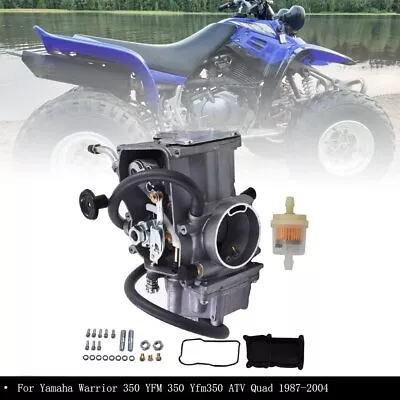 Carburetor For 1987-2004 Yamaha Warrior 350 YFM 350 Yfm350 Quad • $32.33