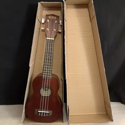 KA-15S￼ Mahogany Soprano Ukulele With Box - Kala Brand Music Co. - Gently Used • $35.99