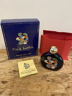Vintage Niki De Saint Phalle Eau De Toilette 2oz 59ml Snakes 80% Full Box Paper • $130
