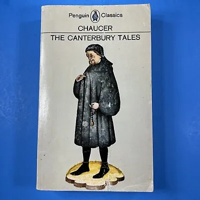 The Canterbury Tales By Geoffrey Chaucer 1978 Vintage Paperback Penguin Classics • $6.59