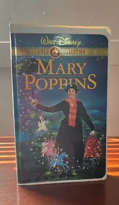 Walt Disney Mary Poppins VHS Gold Collection Classic Edition Clamshell • $5