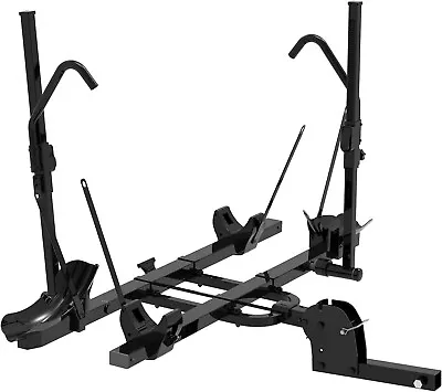 Hitch Bike Rack 2-Bike Foldable Hitch Mount Racks For Standard Fat Tire And El • $175.99