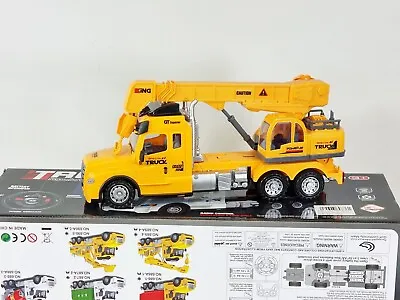 Remote Control Car Truck Toy Concrete Mixer RC Super Builders Crane Lorry JCB UK • $37.62